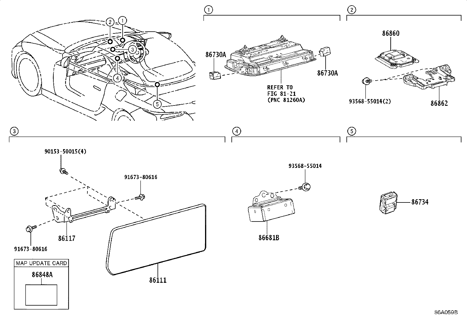86110-11201 MULTI-DISPLAY product image
