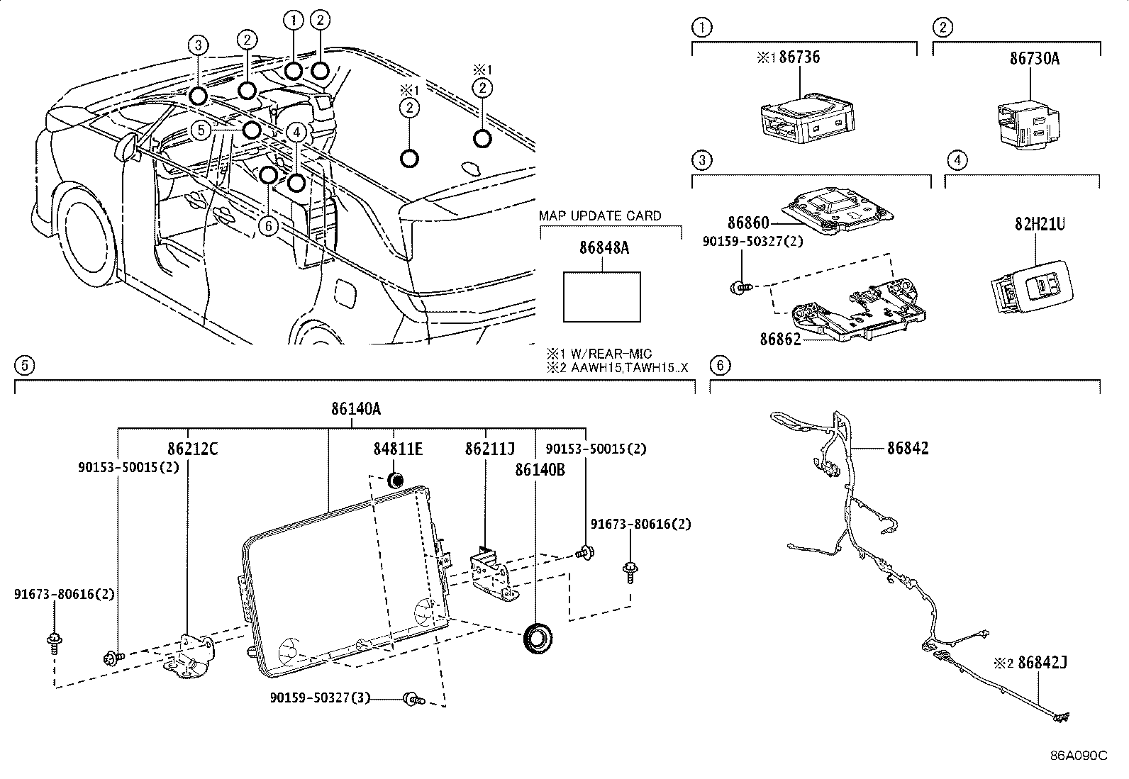 86212-V2050 BRACKET, RADIO RECEIVER, NO.2 product image