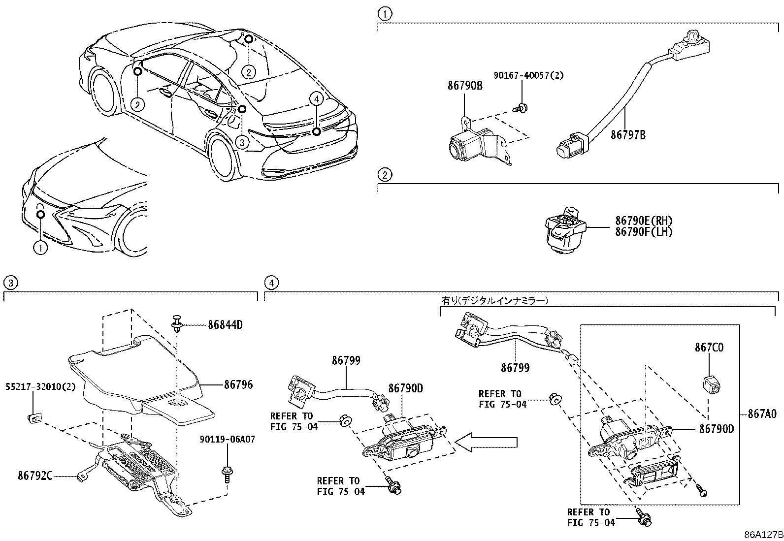 86792-33360 COMPUTER, PARKING ASSIST product image