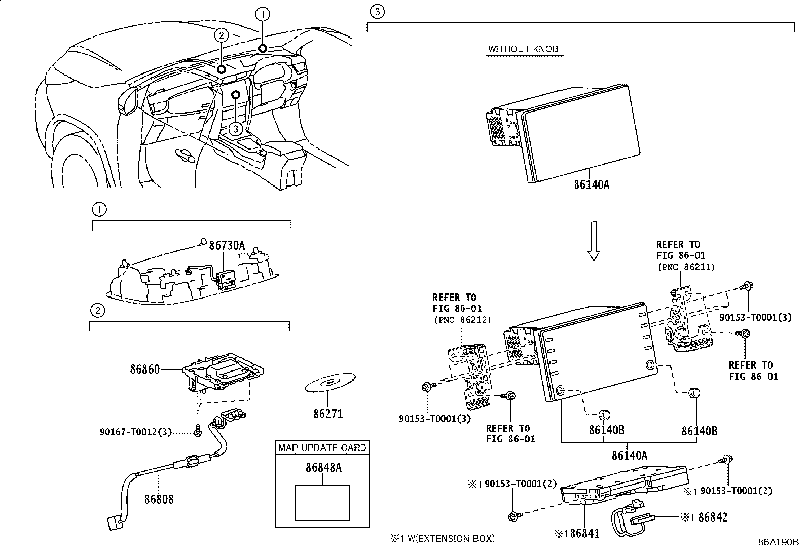 86840-0K174 COMPUTER, NAVIGATION product image
