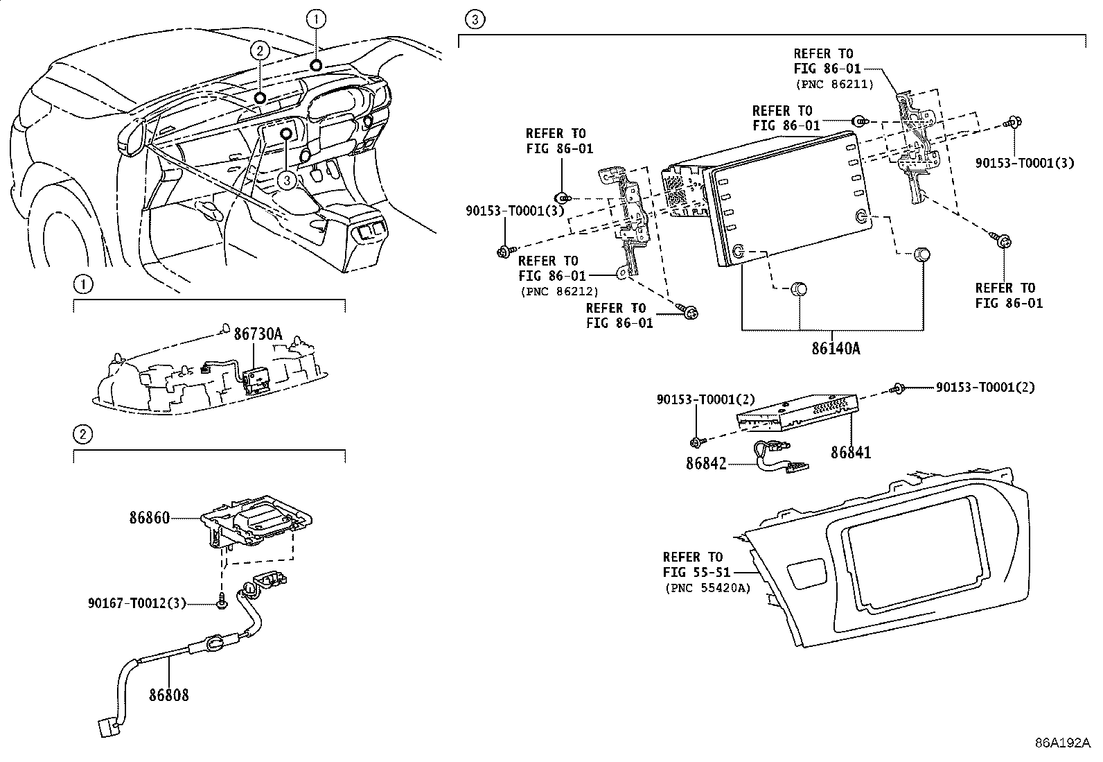 86840-33226 COMPUTER, NAVIGATION product image