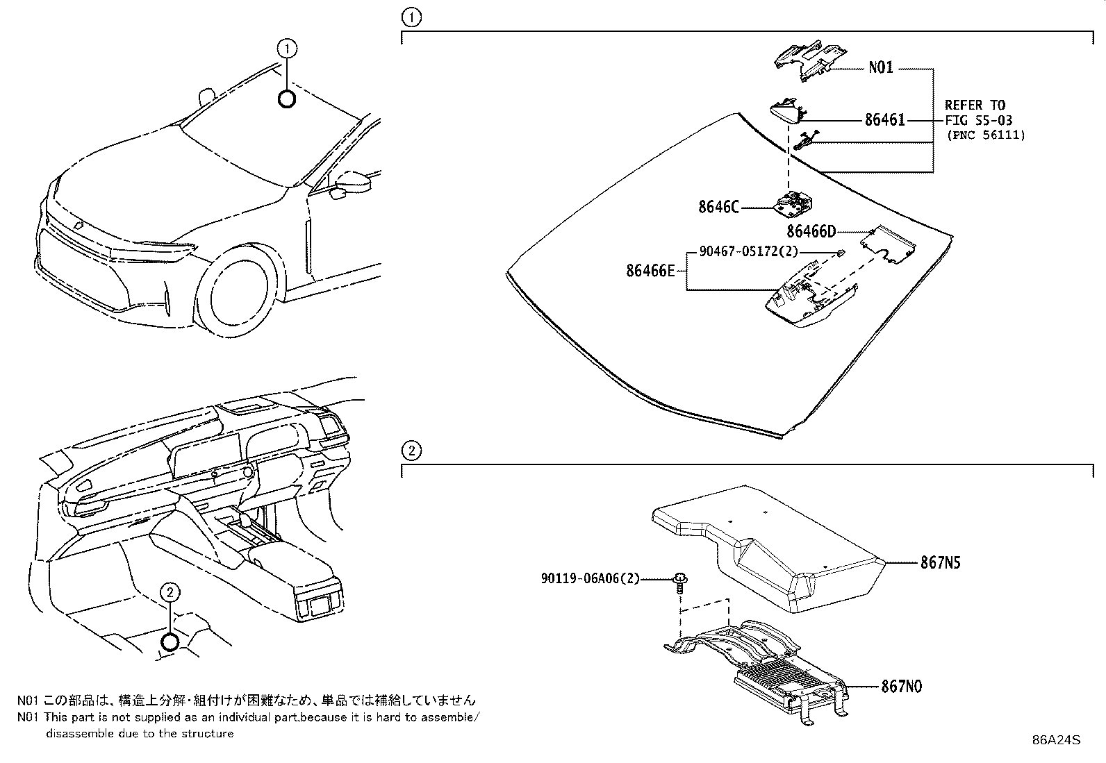 867N0-30040 Toyota Reference Part product image