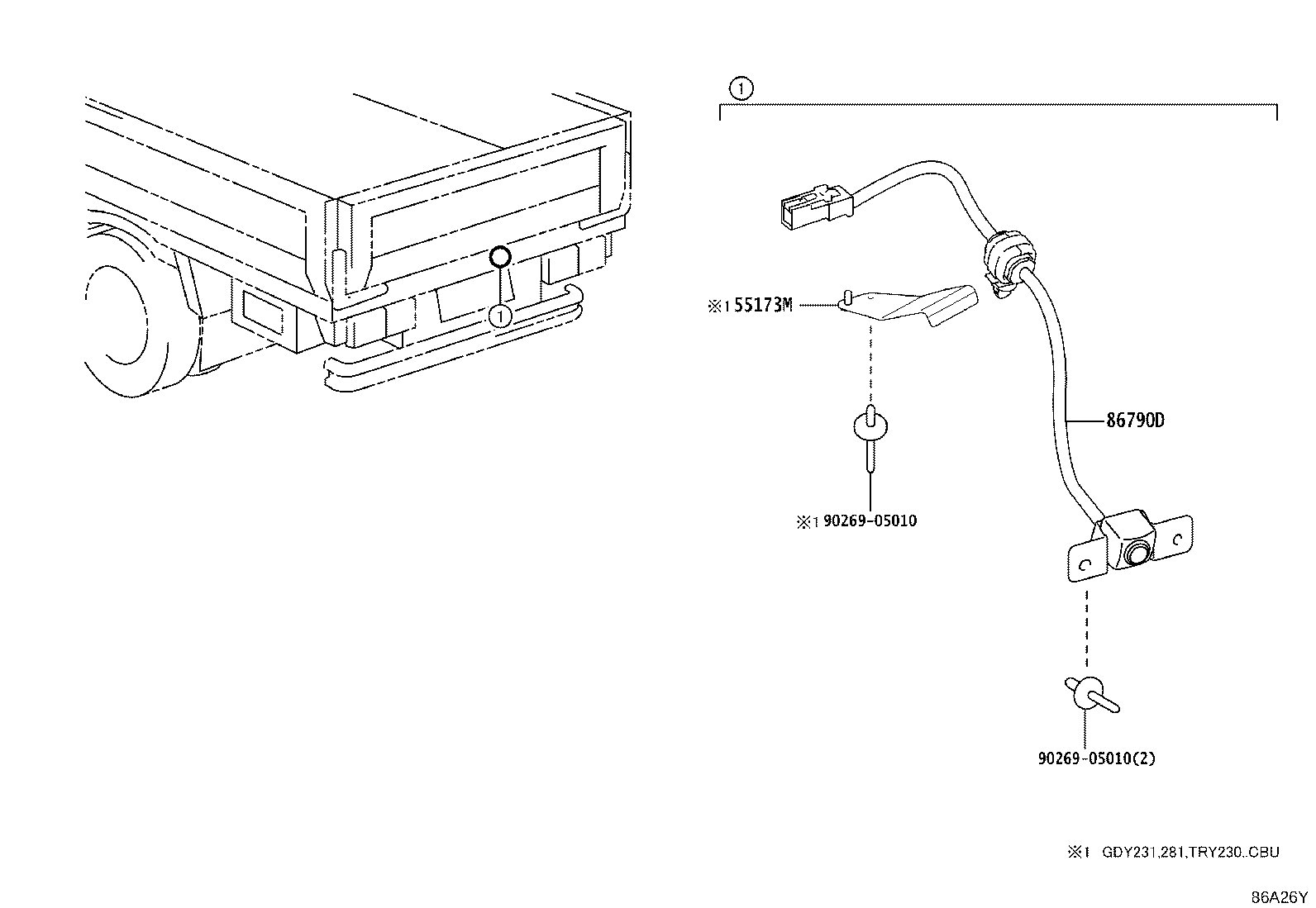 55173-37B60 Toyota Reference Part product image