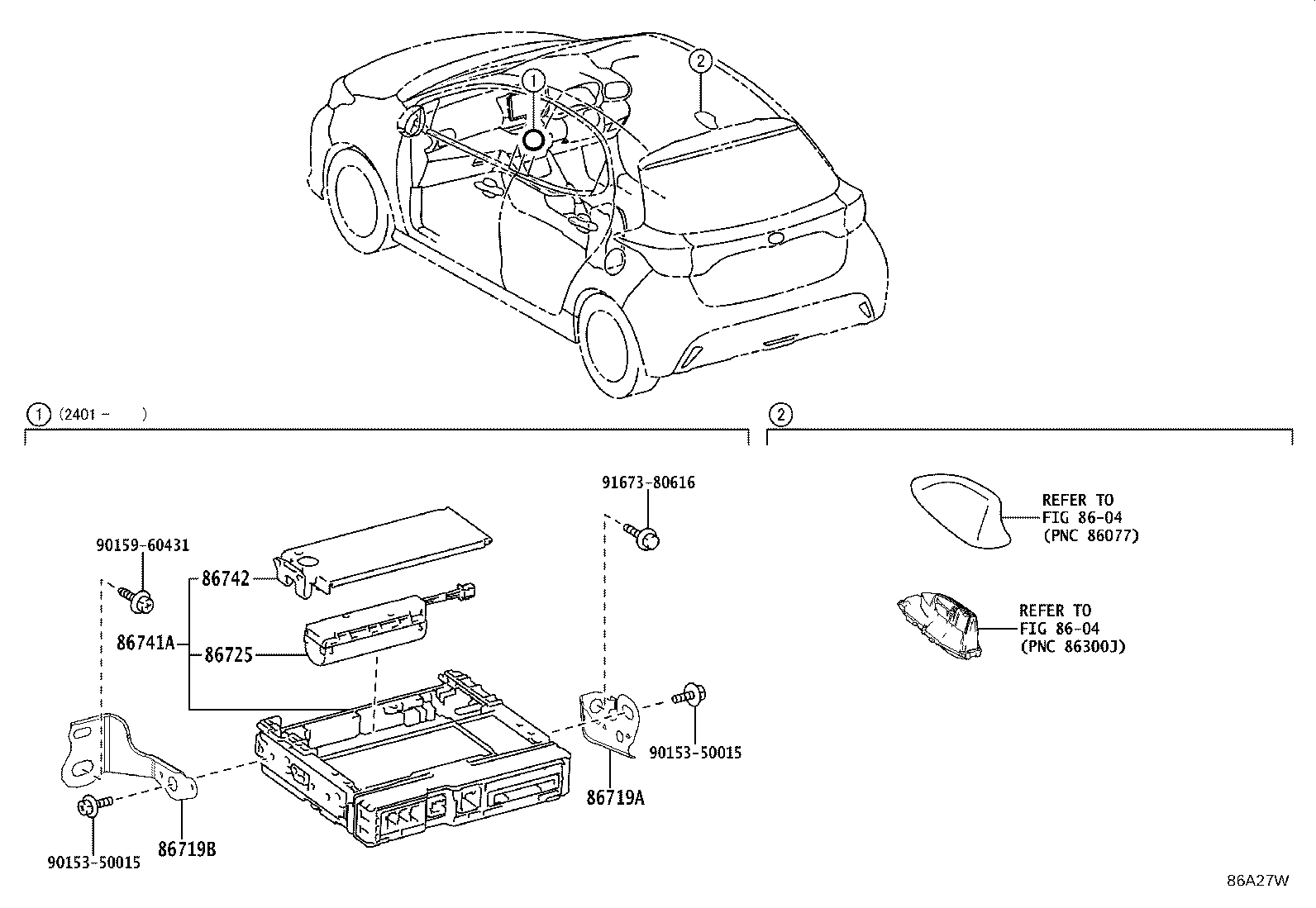 86741-78152 TRANSCEIVER, TELEMATICS product image