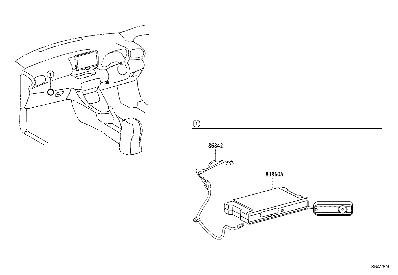 86007-52061 COMPUTER, NAVIGATION product image