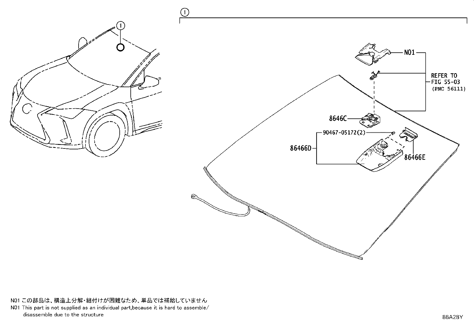 86843-76010 Toyota Reference Part product image