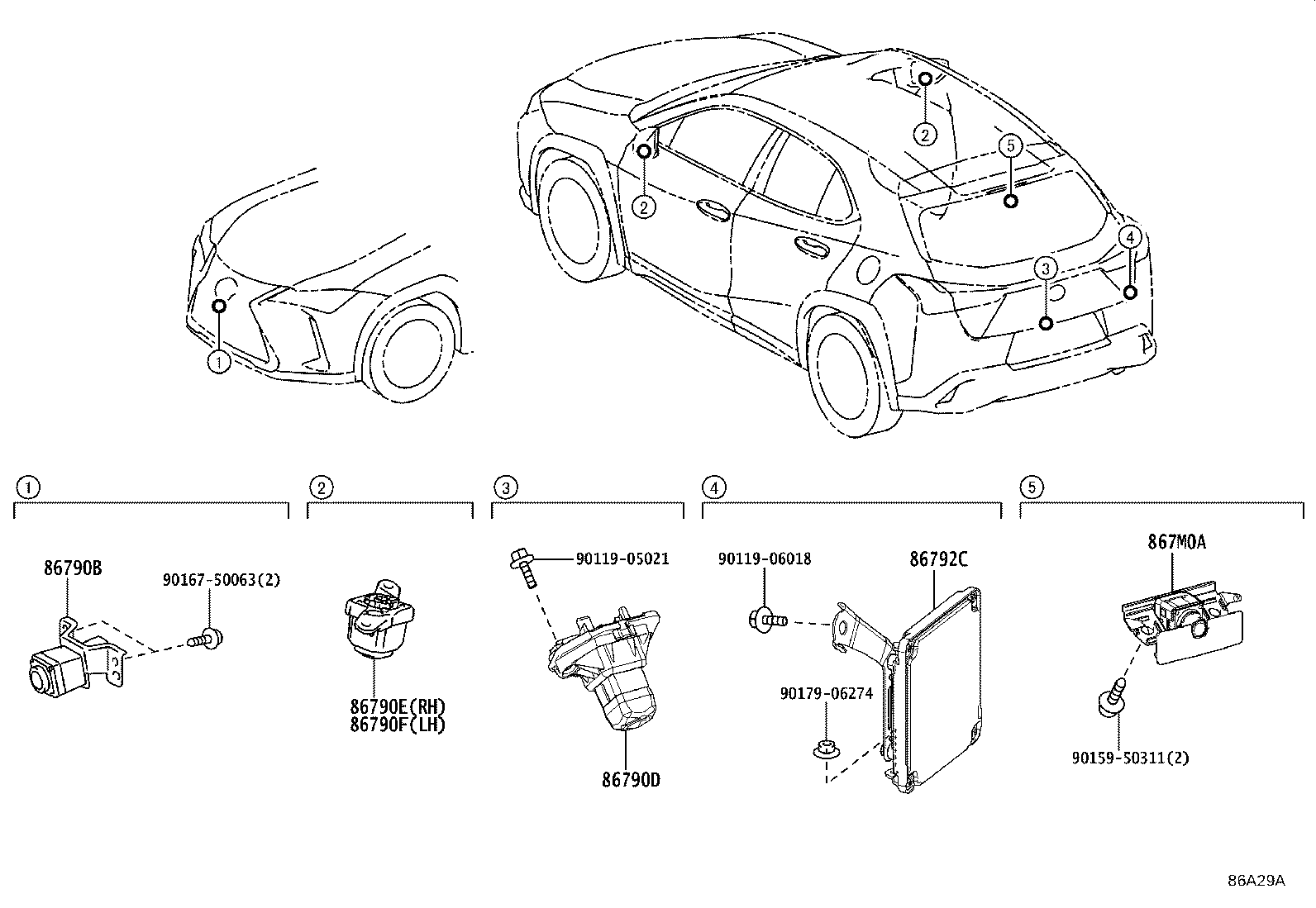 867M0-76010 Toyota Reference Part product image
