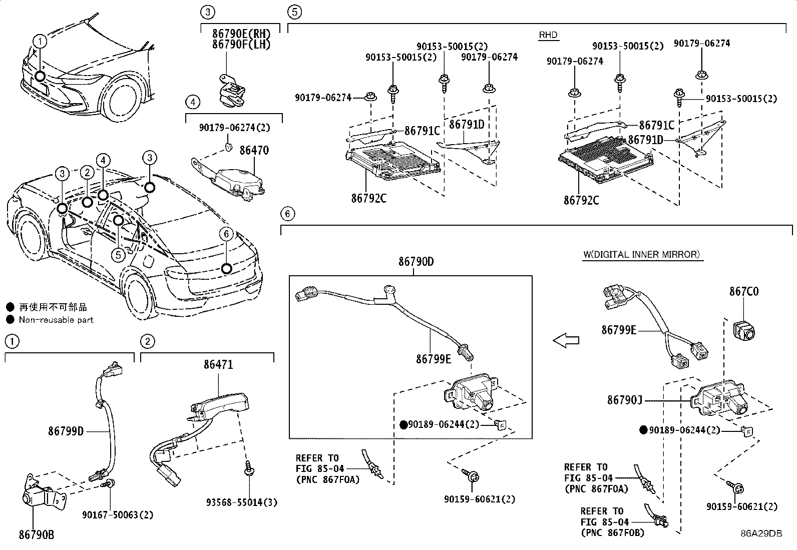 86792-30500 COMPUTER, PARKING ASSIST product image
