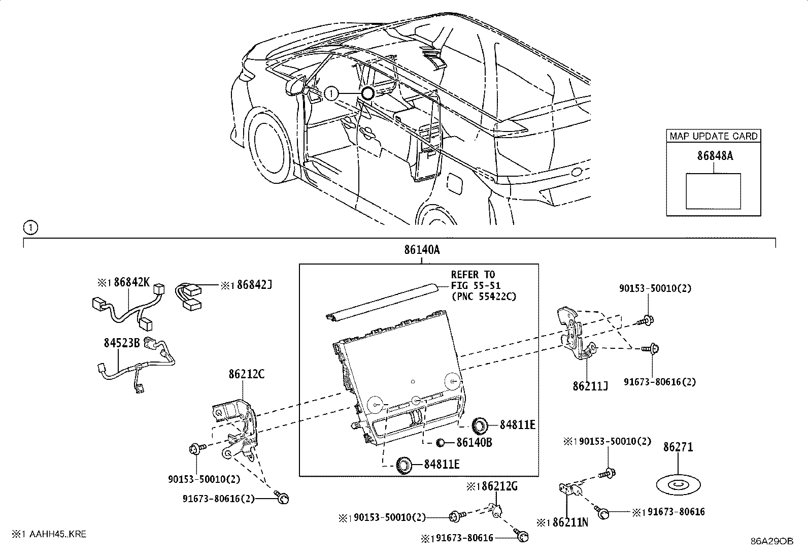 86211-V2010 BRACKET, RADIO RECEIVER, NO.1 product image