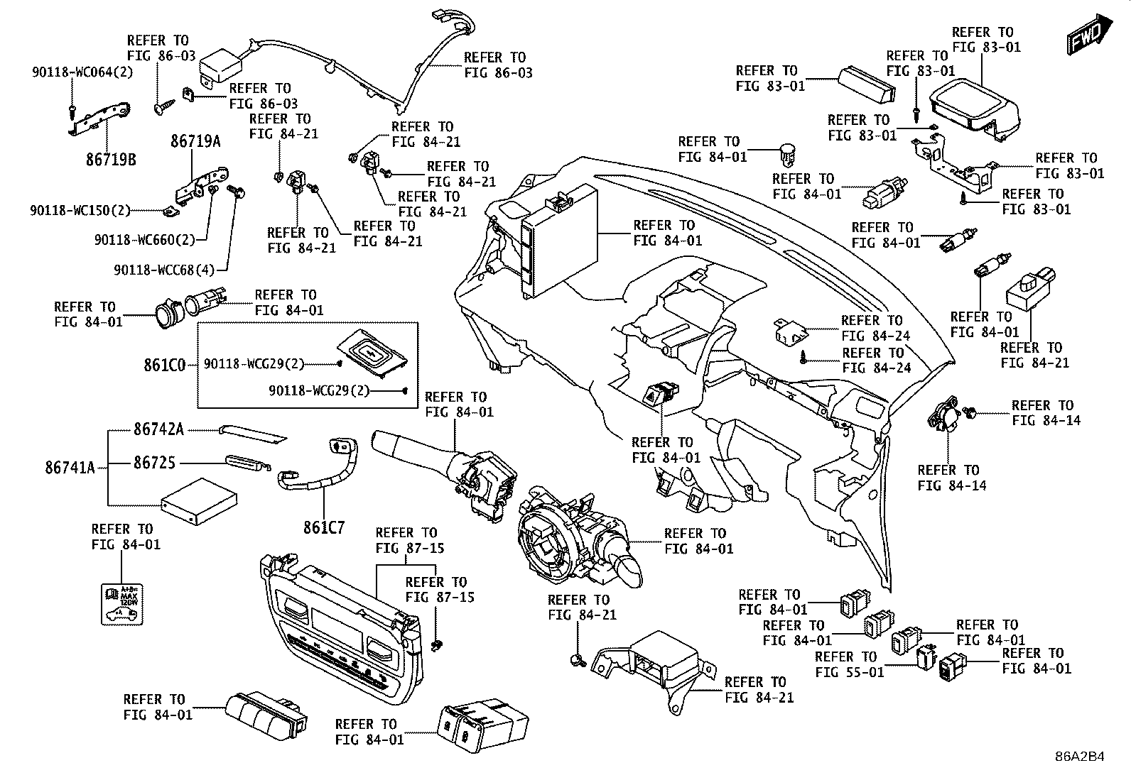 86741-WC012 TRANSCEIVER, TELEMATICS product image