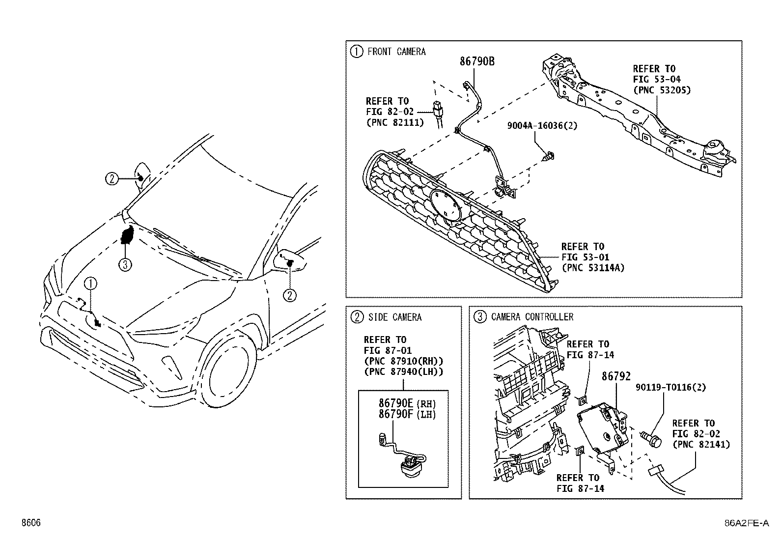 86792-B1350 CONTROLLER, TELEVISION CAMERA product image