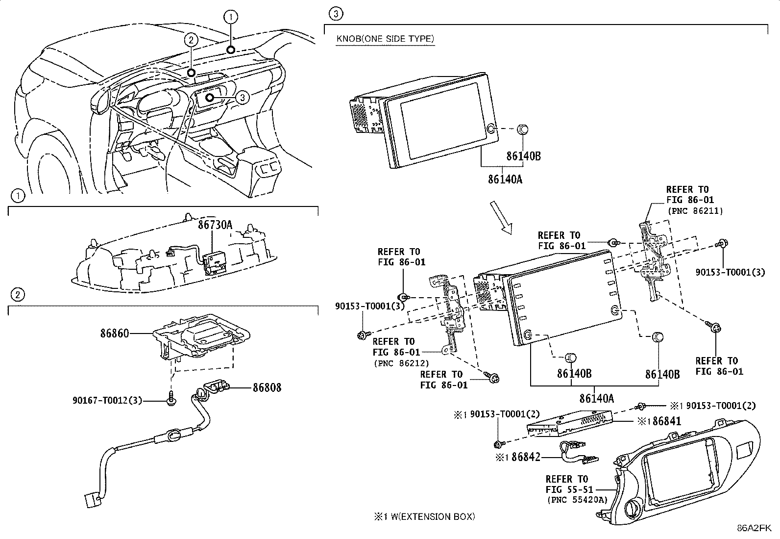 86100-71021 RECEIVER ASSY, RADIO & DISPLAY product image