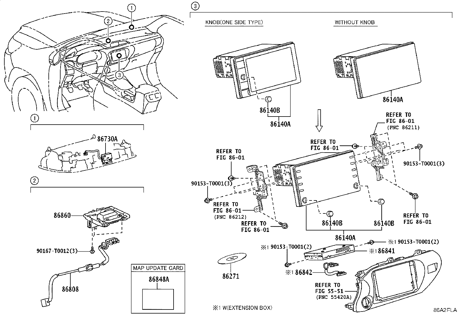 Toyota 86807-11017 DISC, DISC PLAYER