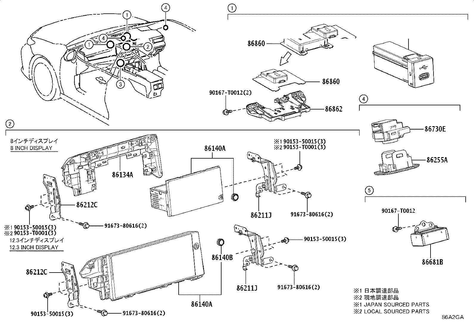 86211-06420 BRACKET, RADIO RECEIVER, NO.1 product image