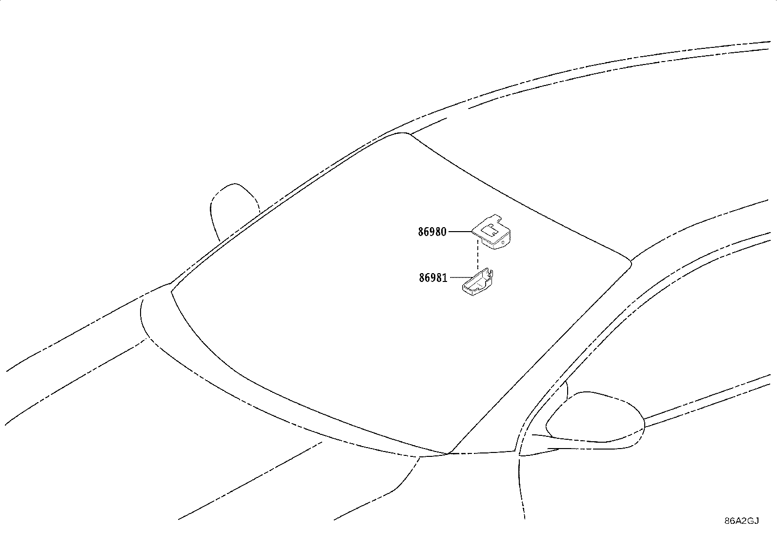 86980-WY010 COMPUTER ASSY, TOLL COLLECTION product image