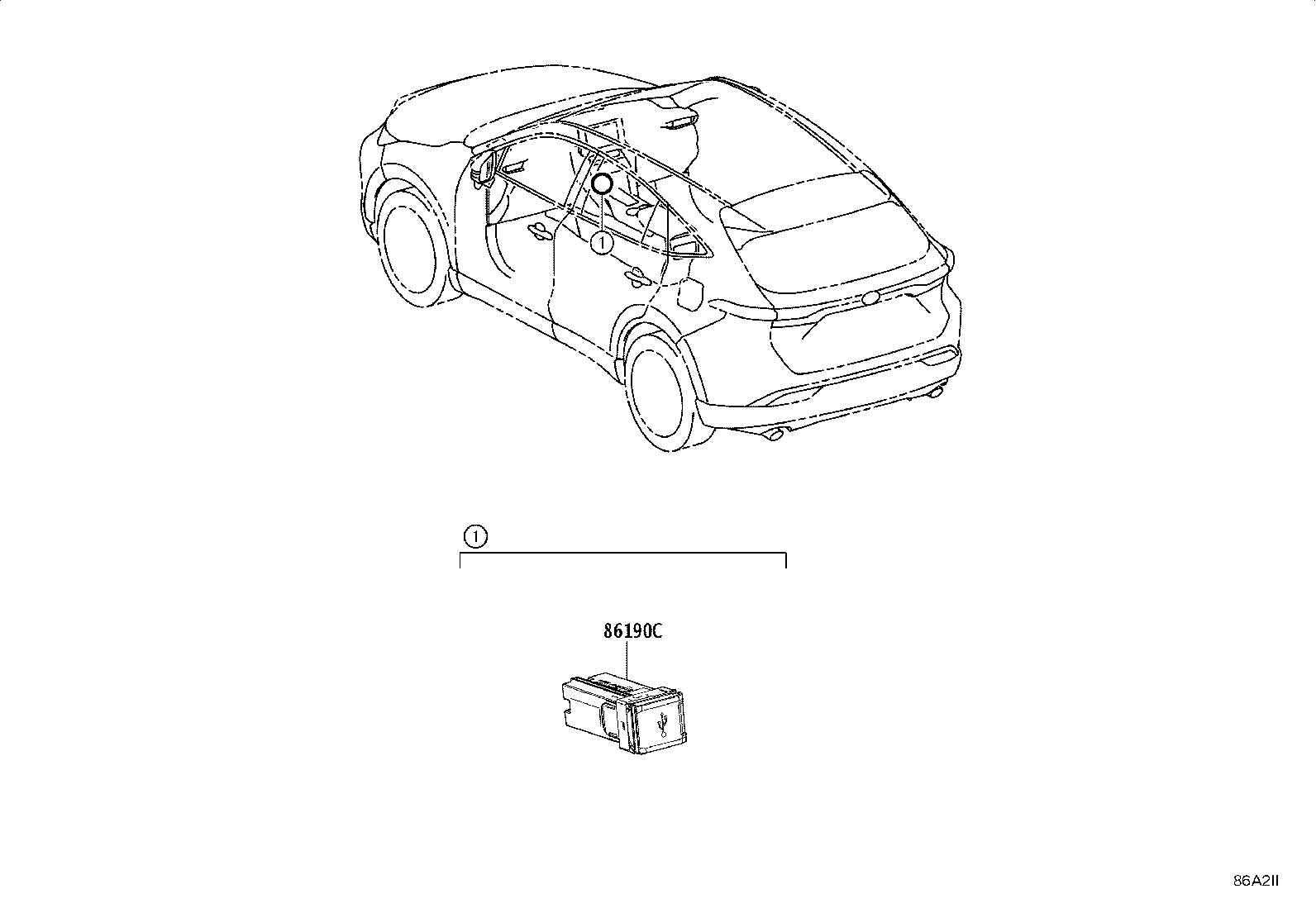 894B5-48020 FILTER, NOISE product image