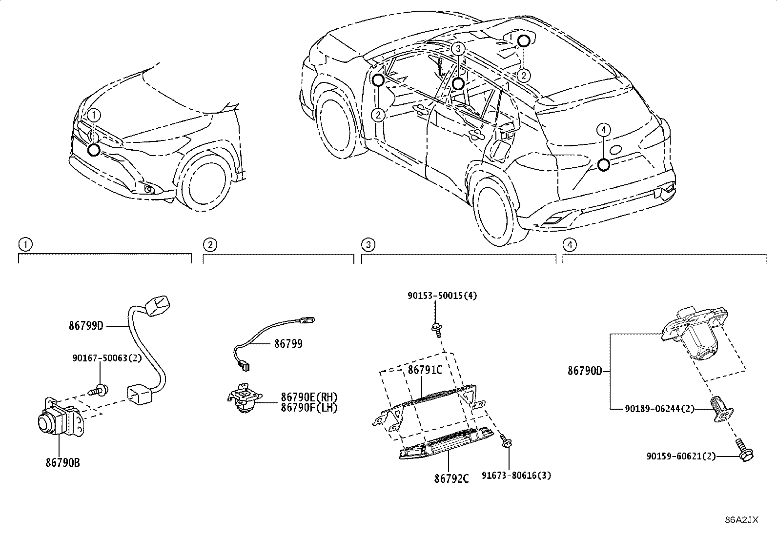 86792-16300 COMPUTER, PARKING ASSIST product image