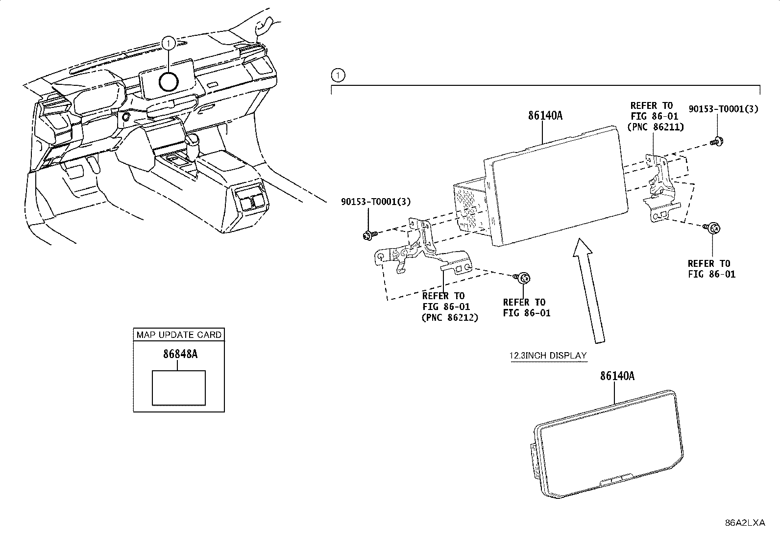 86140-F0520 RECEIVER ASSY, RADIO & DISPLAY product image