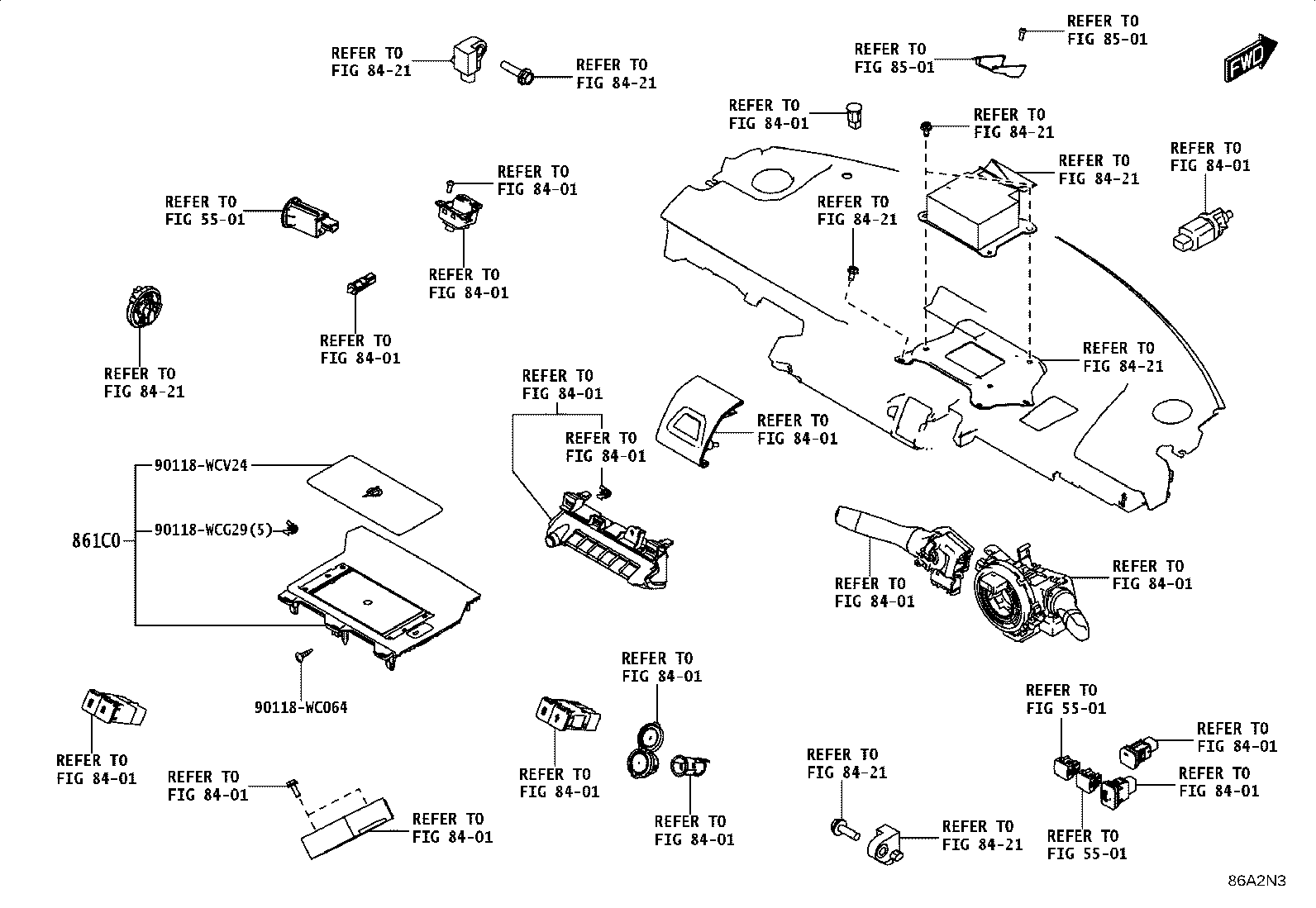 86741-WC016 TRANSCEIVER, TELEMATICS product image