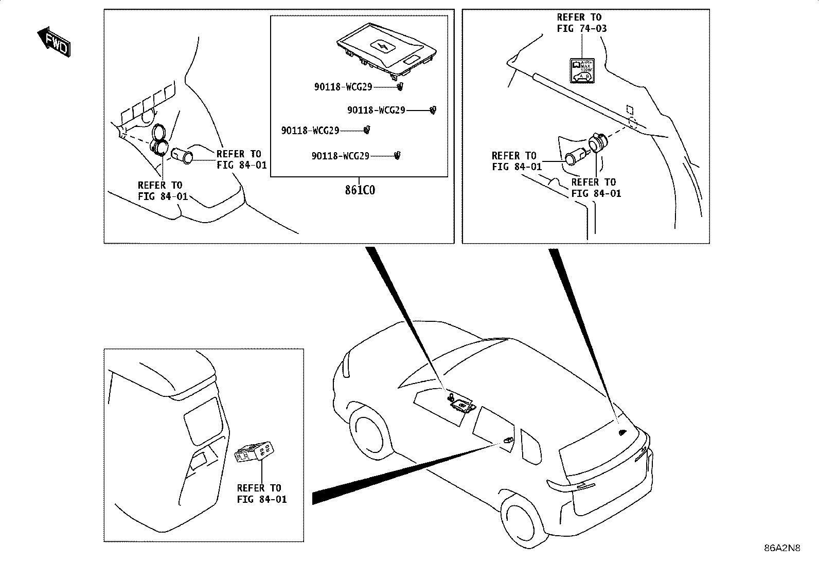 86741-WC018 TRANSCEIVER, TELEMATICS product image