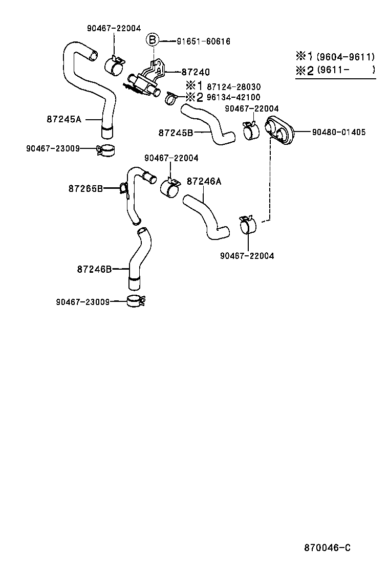 87240-35030 VALVE ASSY, HEATER WATER product image