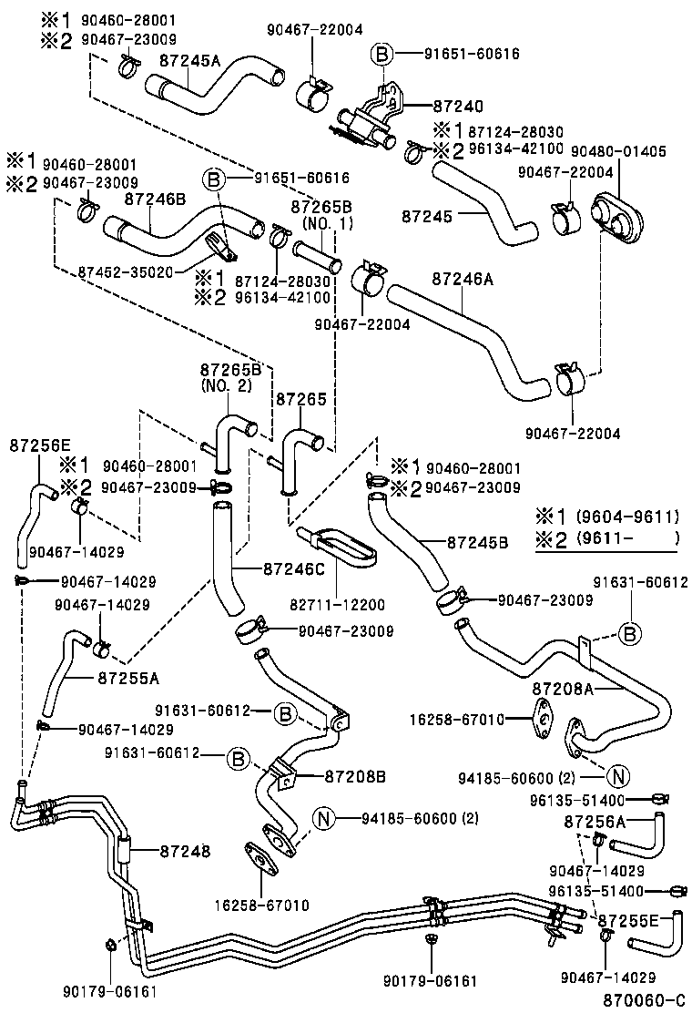87240-35030 VALVE ASSY, HEATER WATER product image