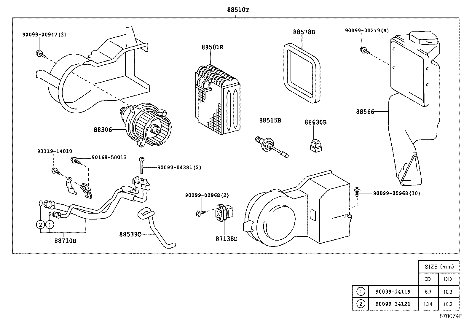 87710-44010 QUICK HEATER ASSY product image