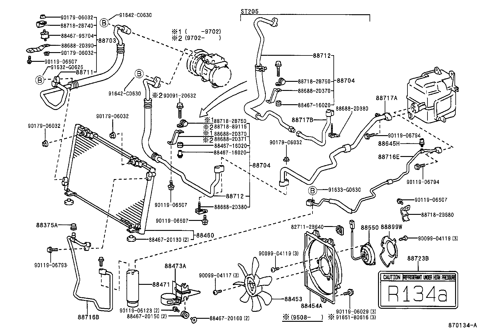 88899-20280 SUPPORT SUB-ASSY, B product image