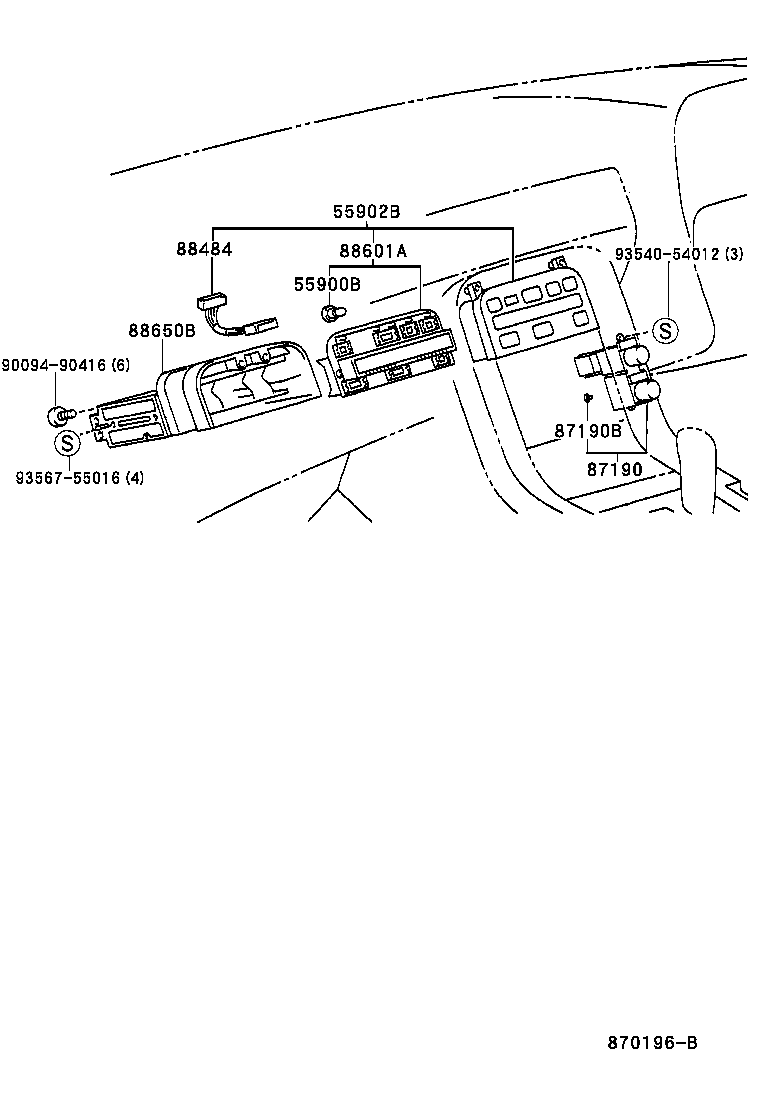 55844-24030 DUCT, HEATER TO REGISTER, NO.2 product image
