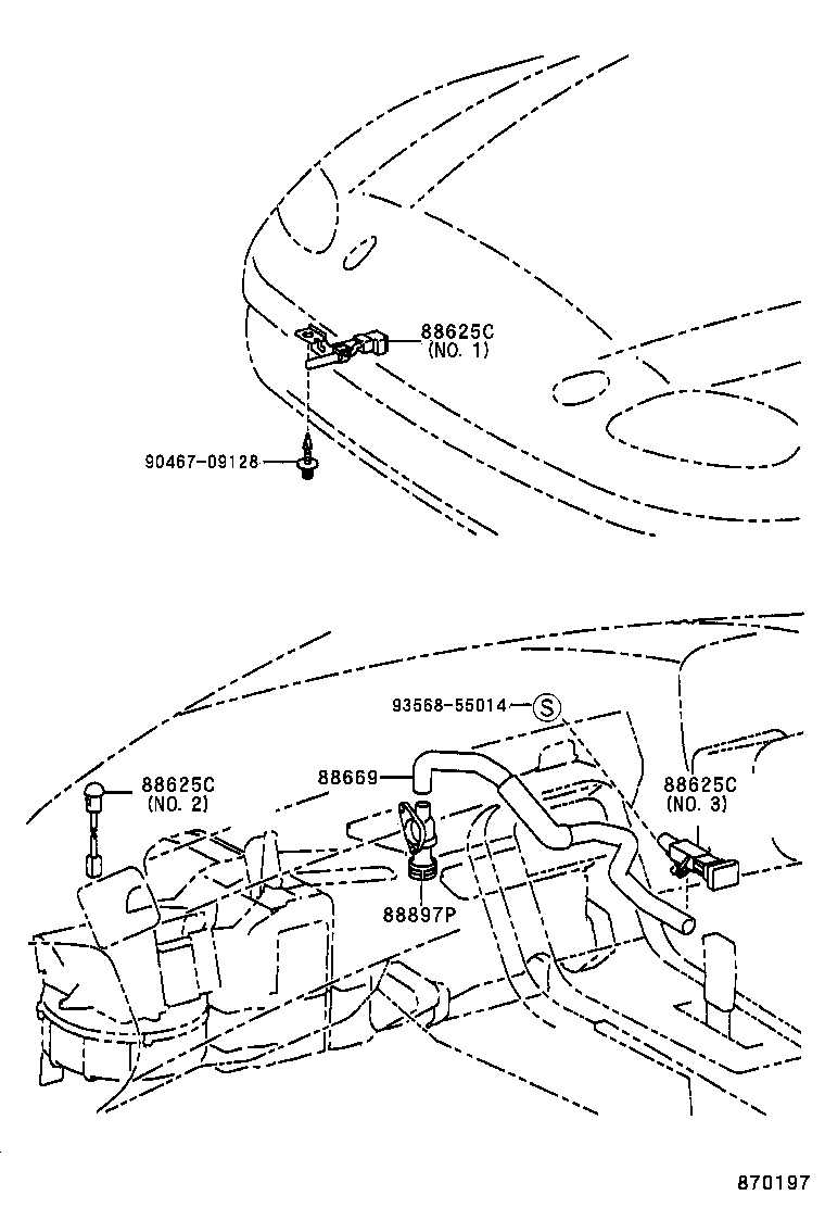 55844-24030 DUCT, HEATER TO REGISTER, NO.2 product image