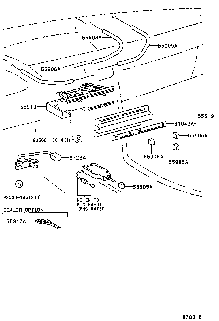 55910-16360 CONTROL ASSY, HEATER OR BOOST VENTILATOR product image