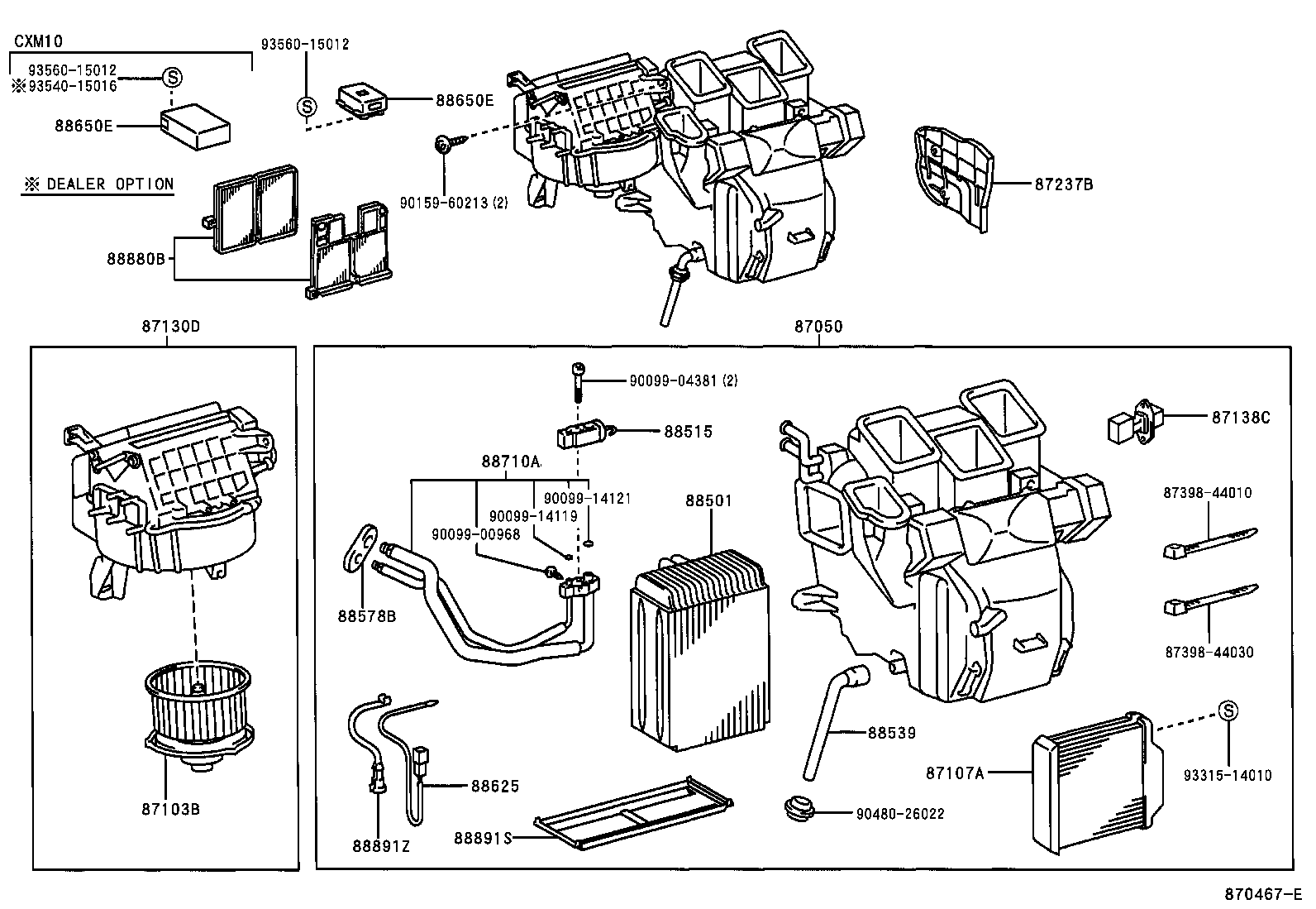 88515-22240 VALVE, COOLER EXPANSION product image
