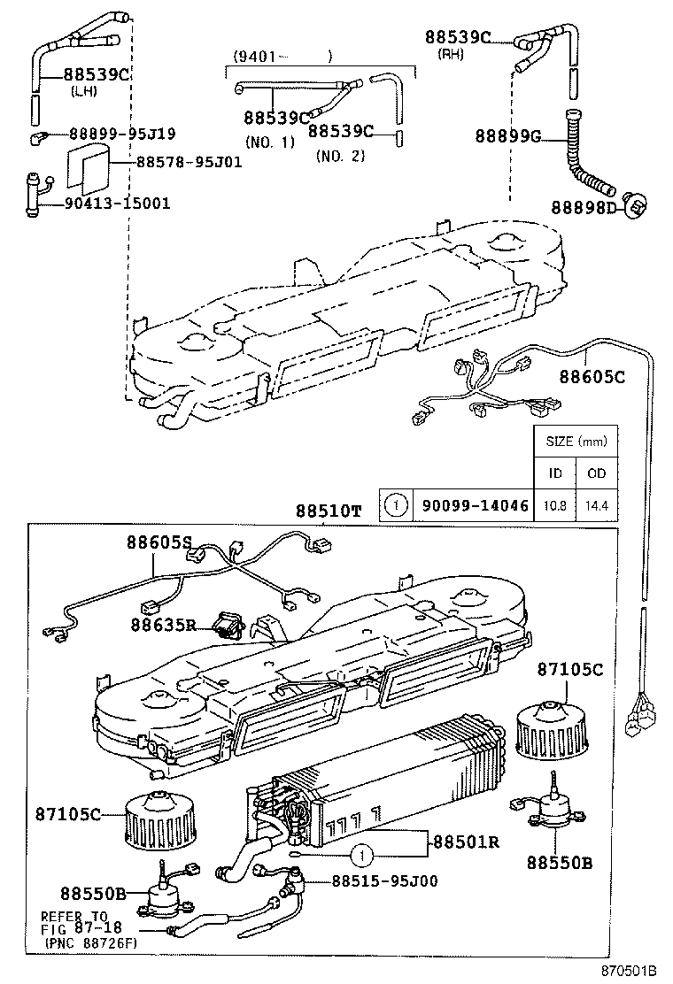 88515-26010 VALVE, COOLING BOX EXPANSION product image