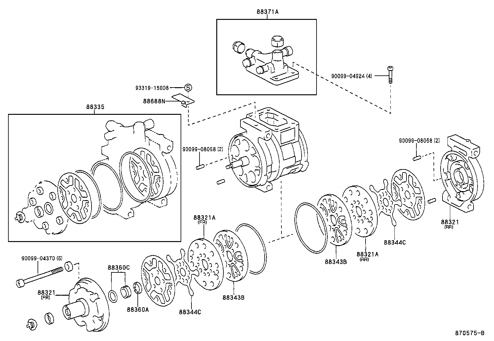 88440-0B020 PULLEY ASSY, IDLE product image