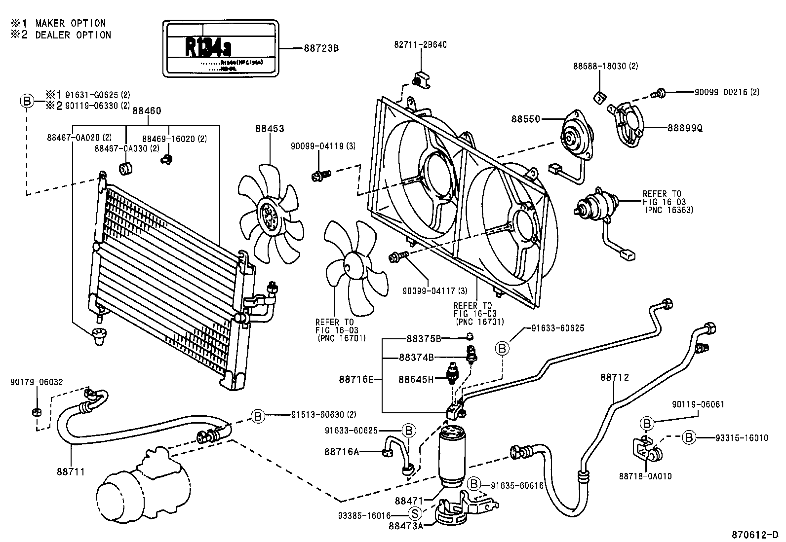 88473-0A020 HOLDER, RECEIVER product image