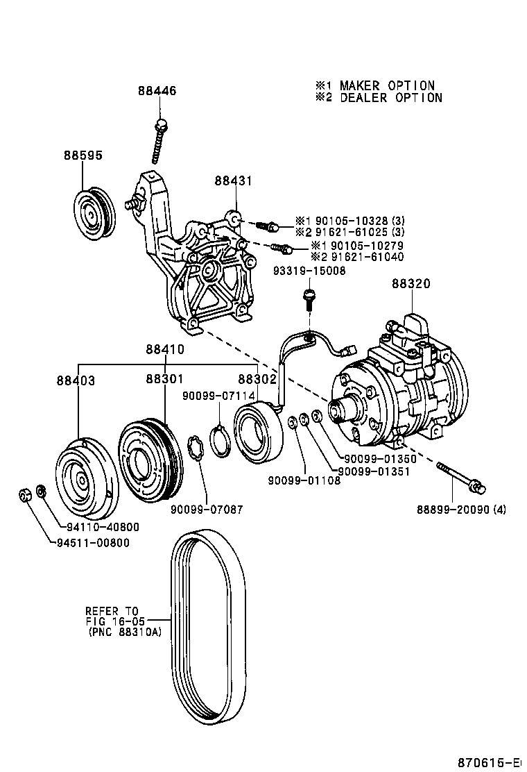 88341-0A010 PLATE, FRONT VALVE product image