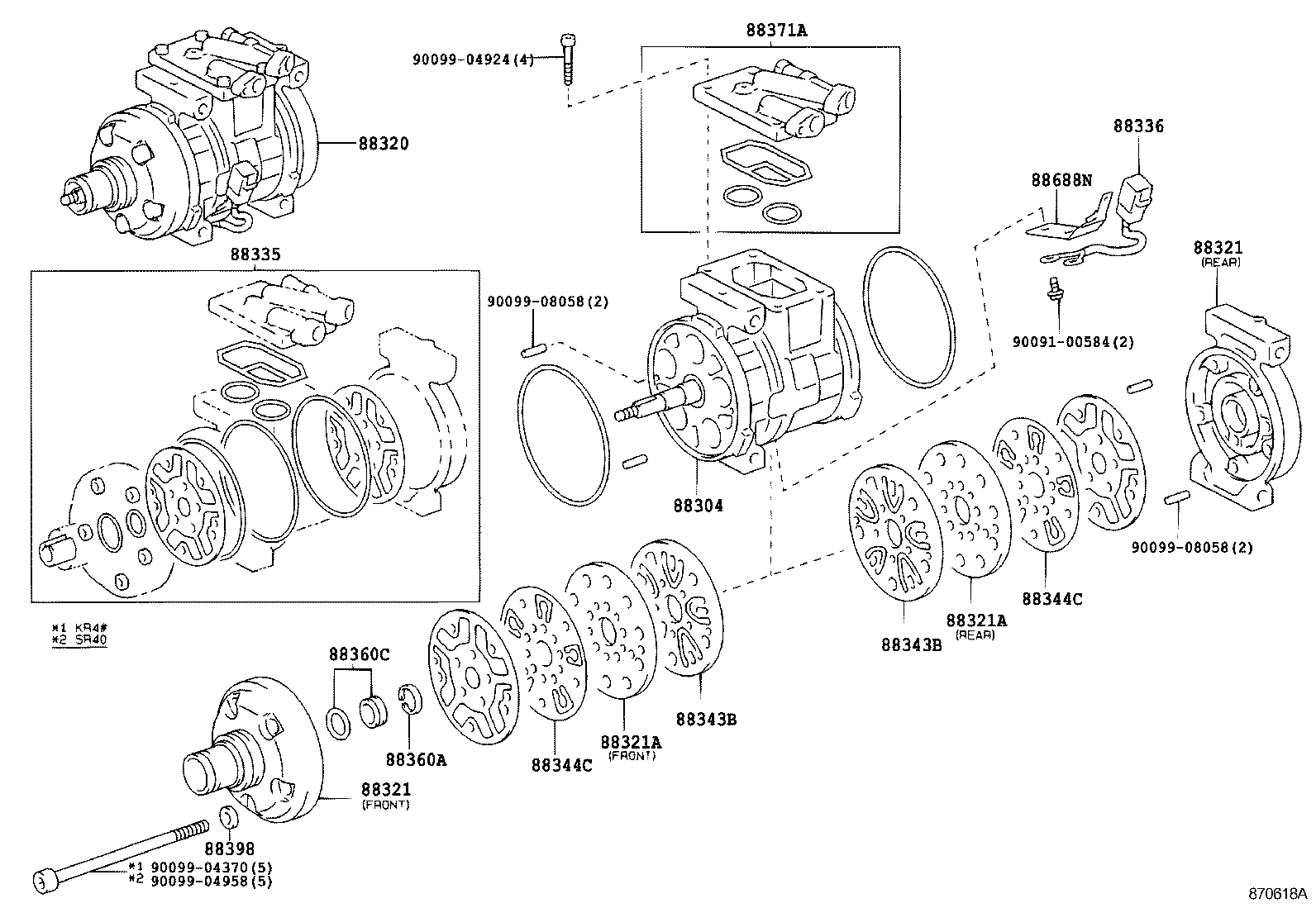 88412-28070 ROTOR SUB-ASSY, MAGNET CLUTCH product image