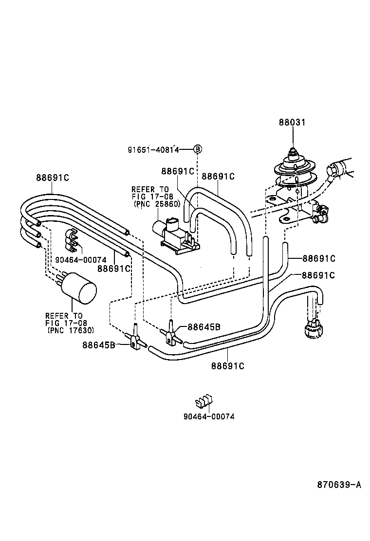 87708-28020 VALVE ASSY, HEATER VACUUM DIAPHRAGM product image
