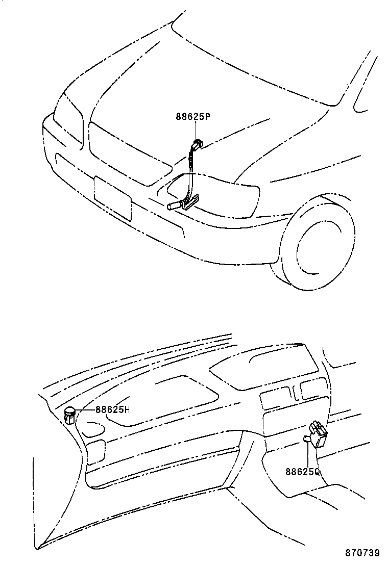 55844-13010 DUCT, HEATER TO REGISTER, NO.2 product image