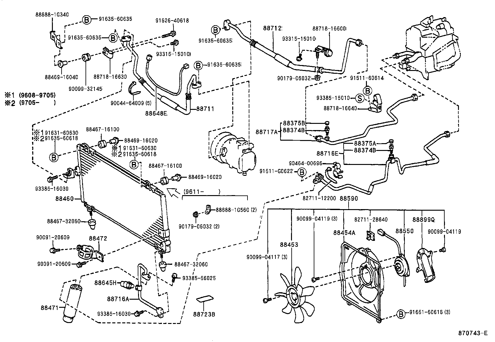 88648-16320 WIRING, COOLER product image