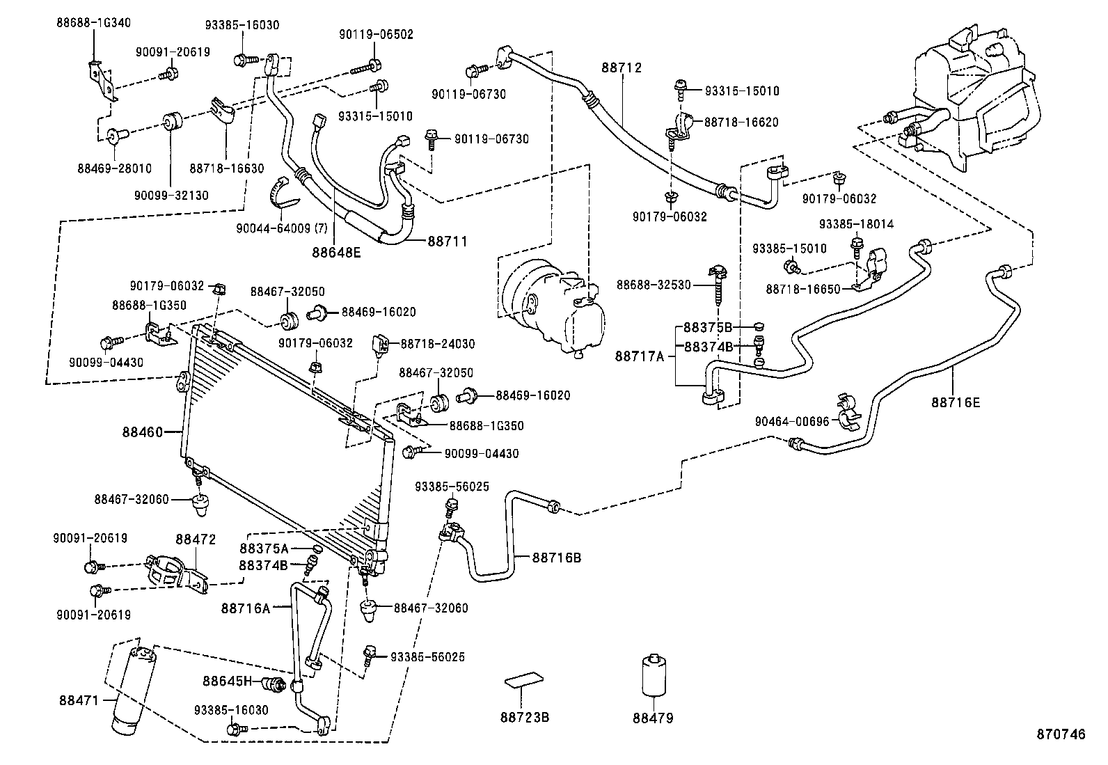 88648-16320 WIRING, COOLER product image