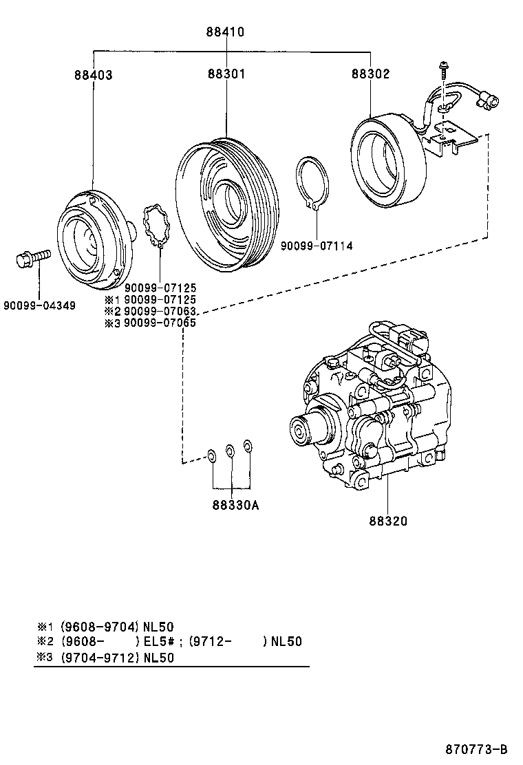 88320-16430 COMPRESSOR ASSY, COOLER product image