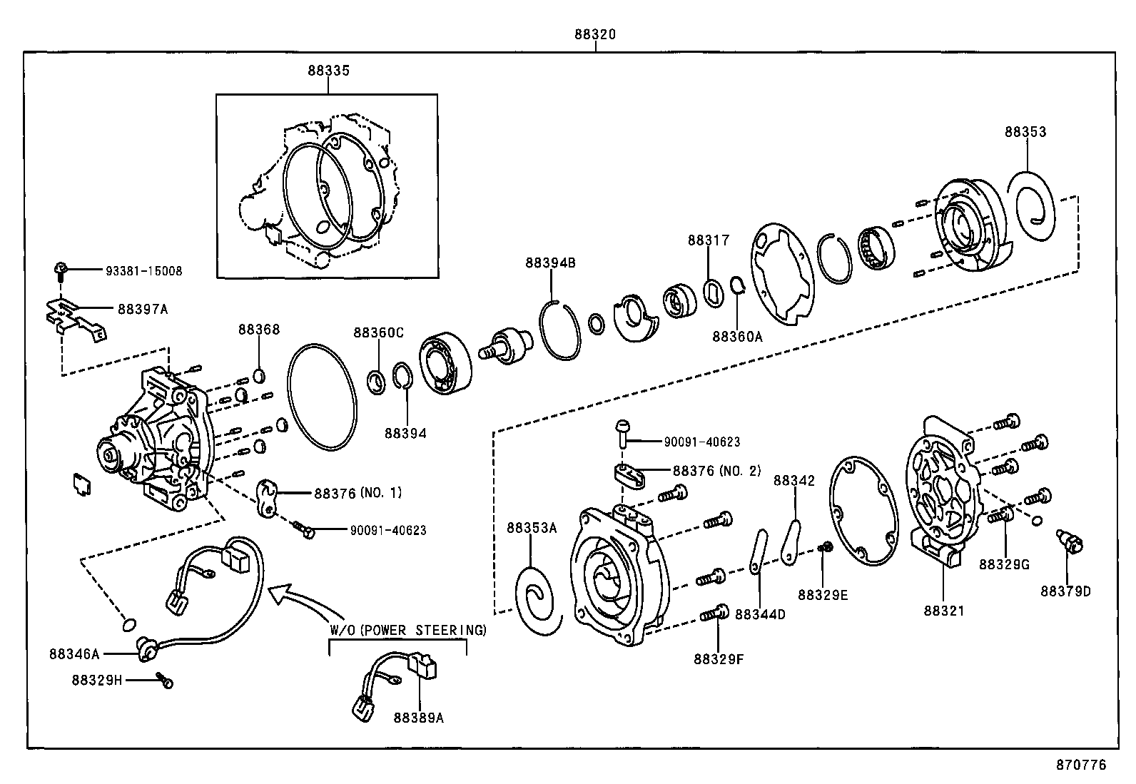 88336-12090 SENSOR, COMPRESSOR product image