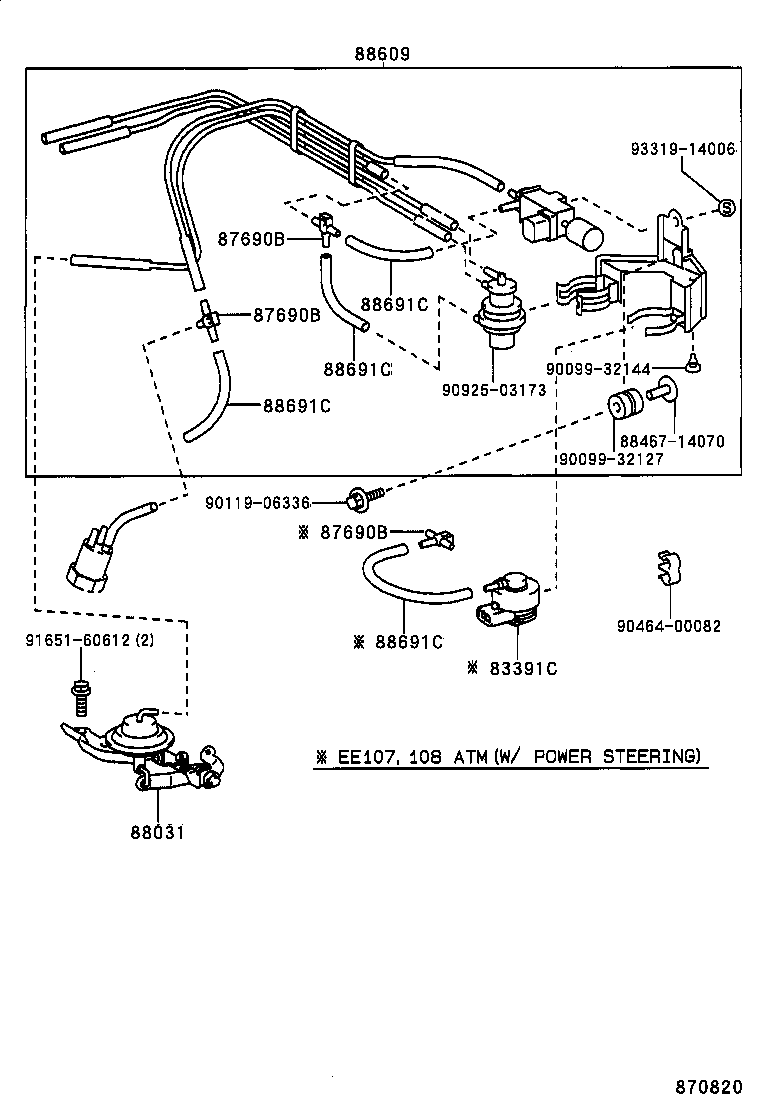17600-64050 DEVICE SUB-ASSY, IDLE UP product image