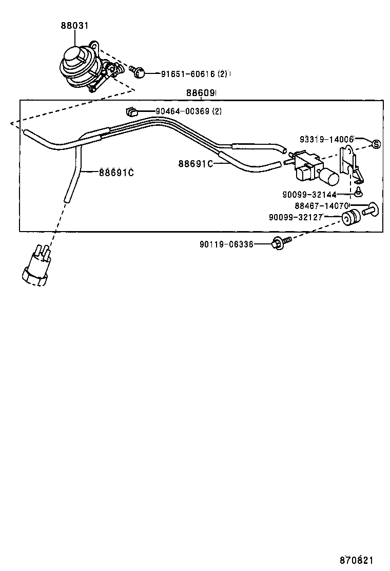 17600-64050 DEVICE SUB-ASSY, IDLE UP product image