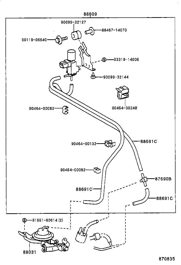 88690-1A080 DEVICE SUB-ASSY, IDLE UP product image