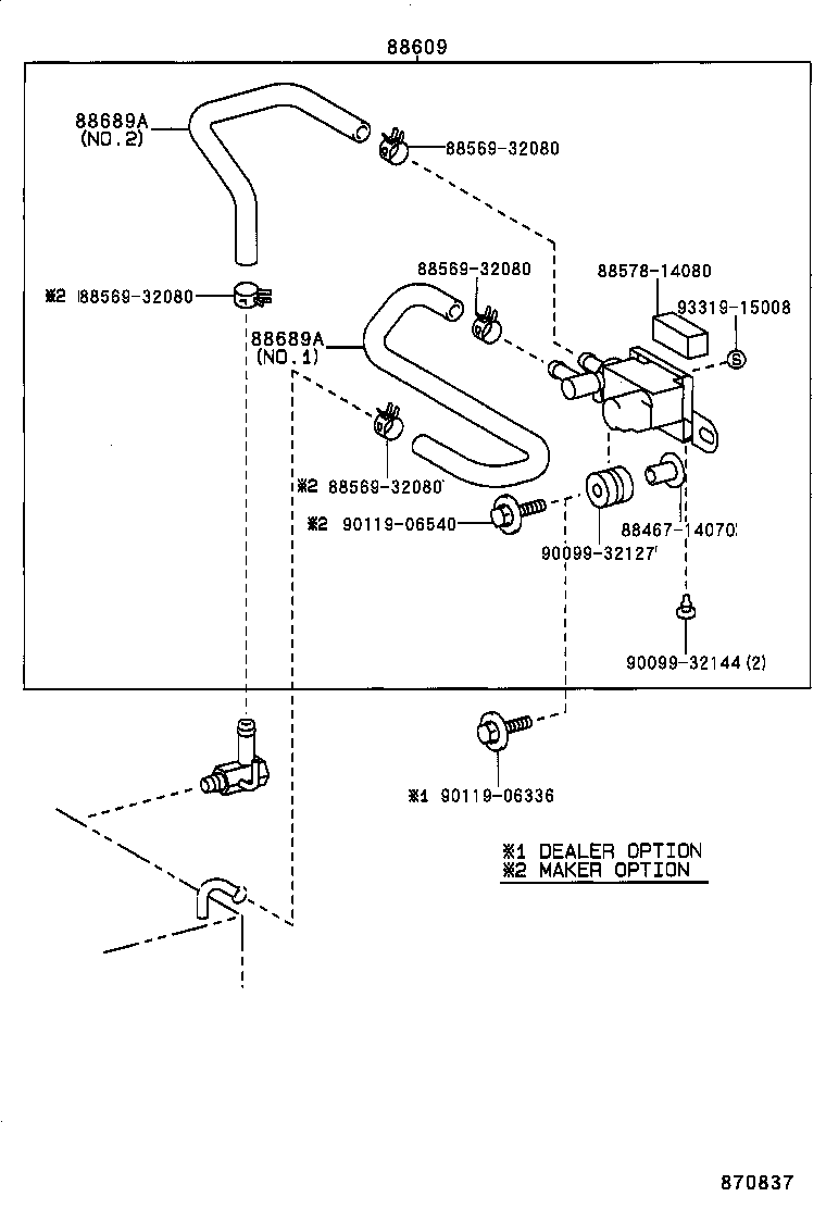 88690-1A080 DEVICE SUB-ASSY, IDLE UP product image