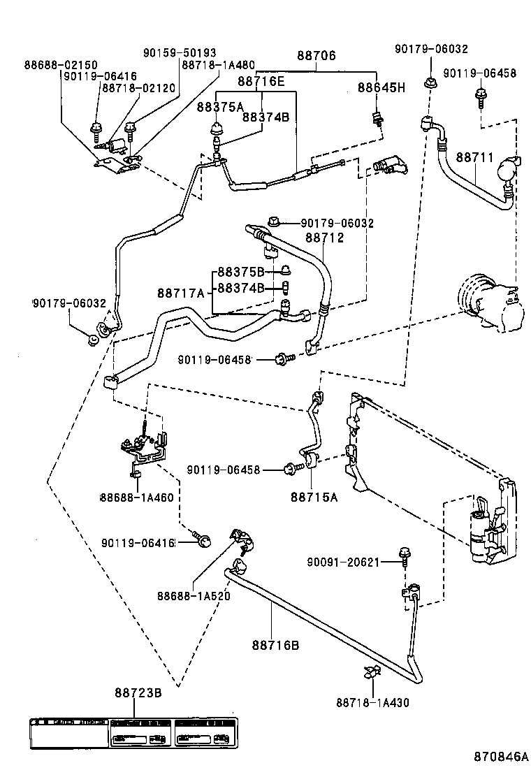 Toyota 88550-02020 MOTOR ASSY, BLOWER (FOR CONDENSER)