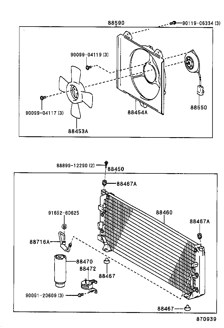 88454-12140 SHROUD, FAN product image