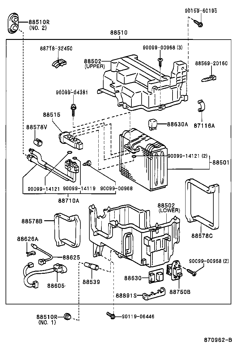 88510-35540 UNIT ASSY, COOLER product image